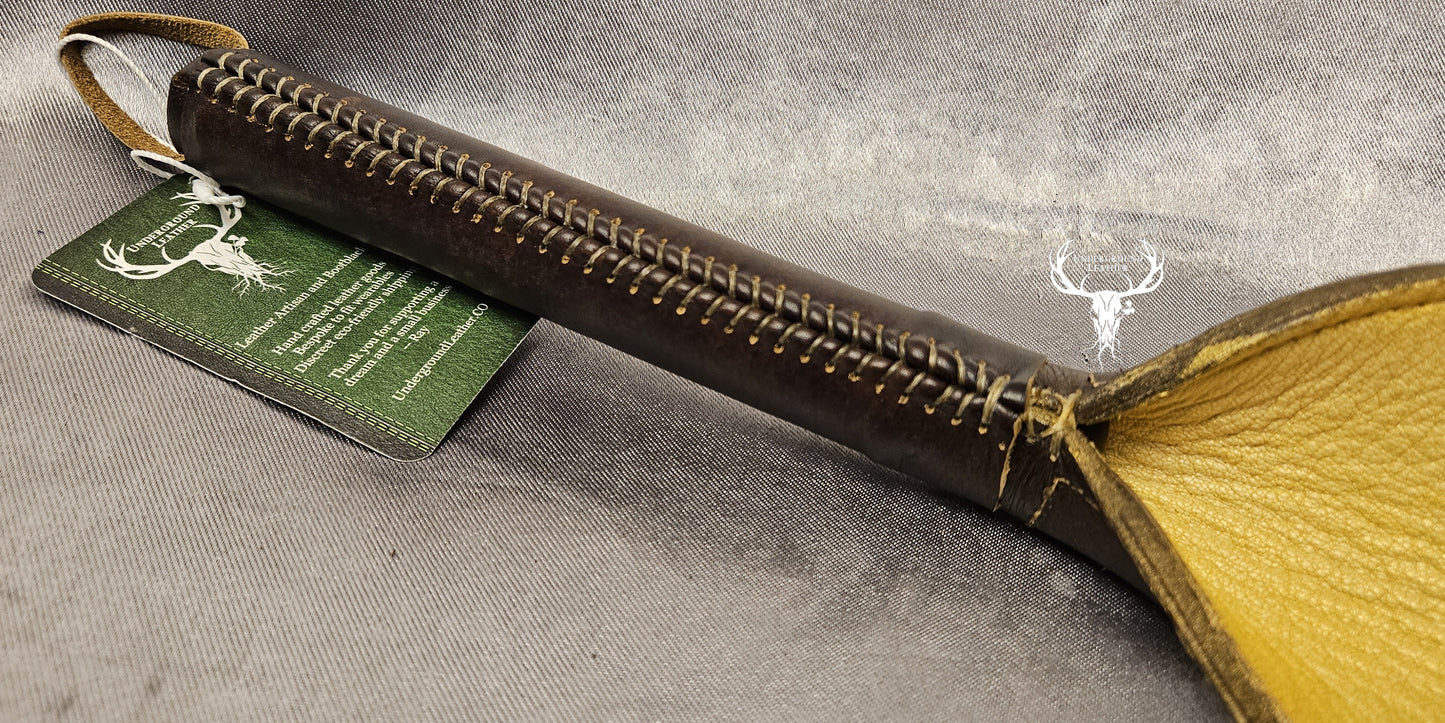 Rabbit Ear in Brown & Gold