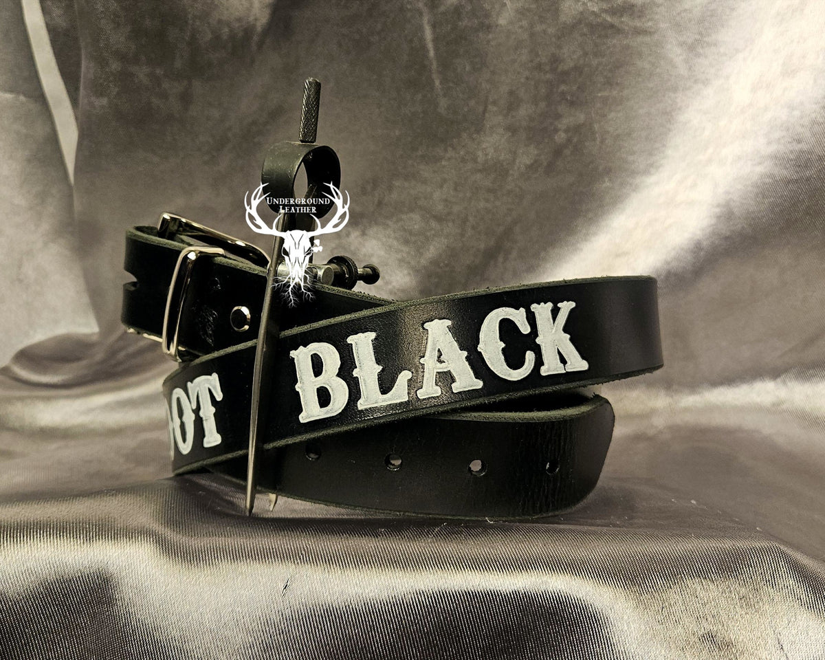 8-9 oz Bootblack belt
