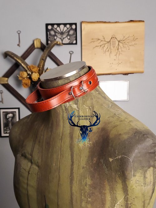 Service Pup Collar - Red