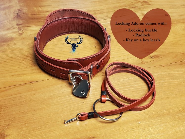 Service Pup Collar - Red
