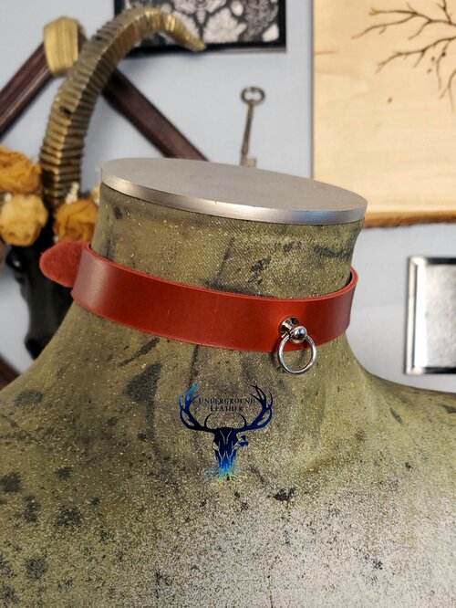 Tabby Kitten Collar - Red