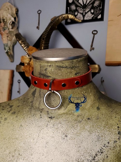 Terrier collar - Red