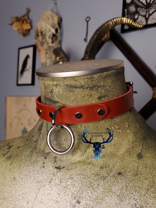 Terrier collar - Red