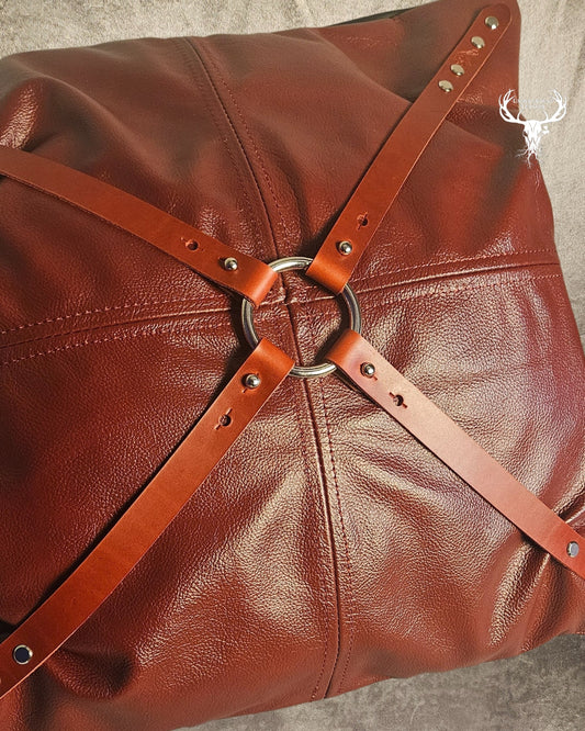 Bdsm bondage themed pillow case