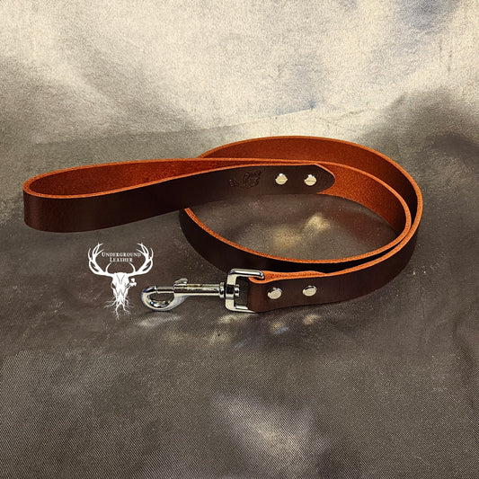 Terrier Leash - Oxblood