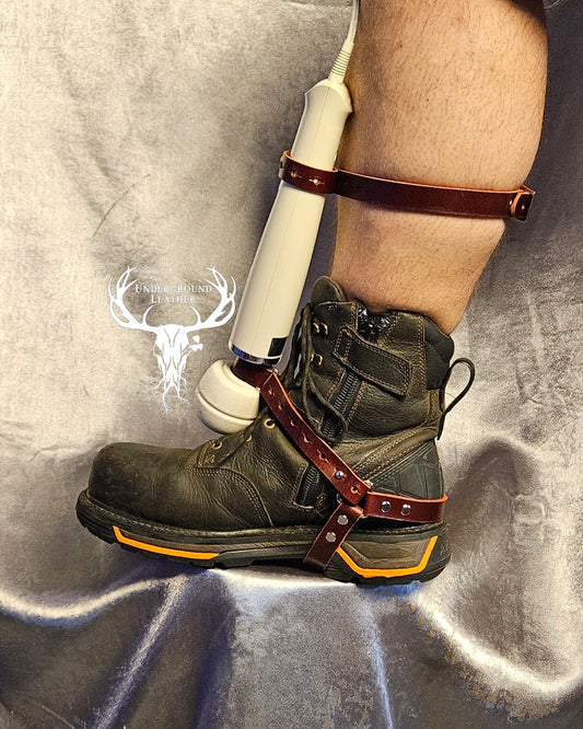 Wand Boot Strap - Oxblood