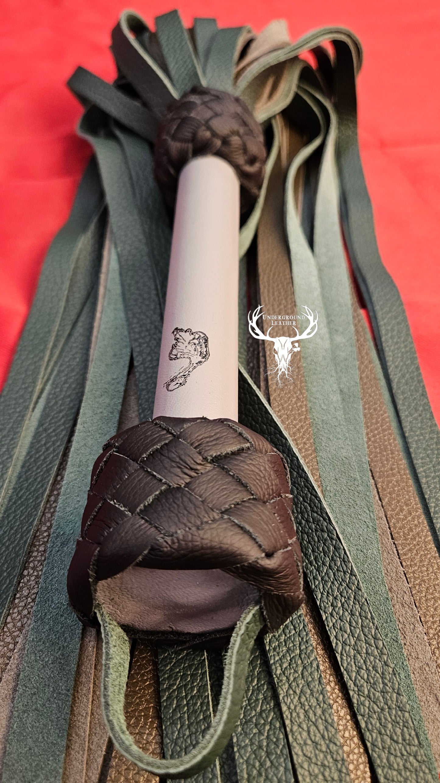 Green and Gray flogger
