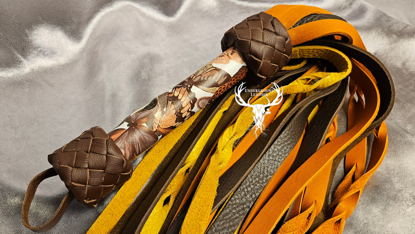 Autumn moth bullhide flogger