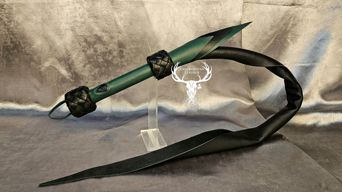 Dragon Tail - Teal and Black