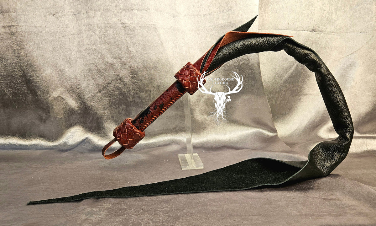 Dragon Tail - Red and Black Splat