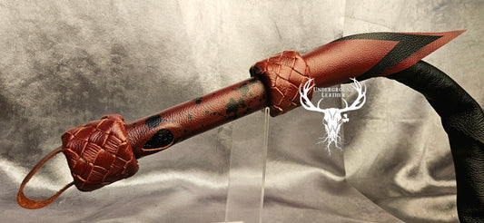 Dragon Tail - Red and Black Splat
