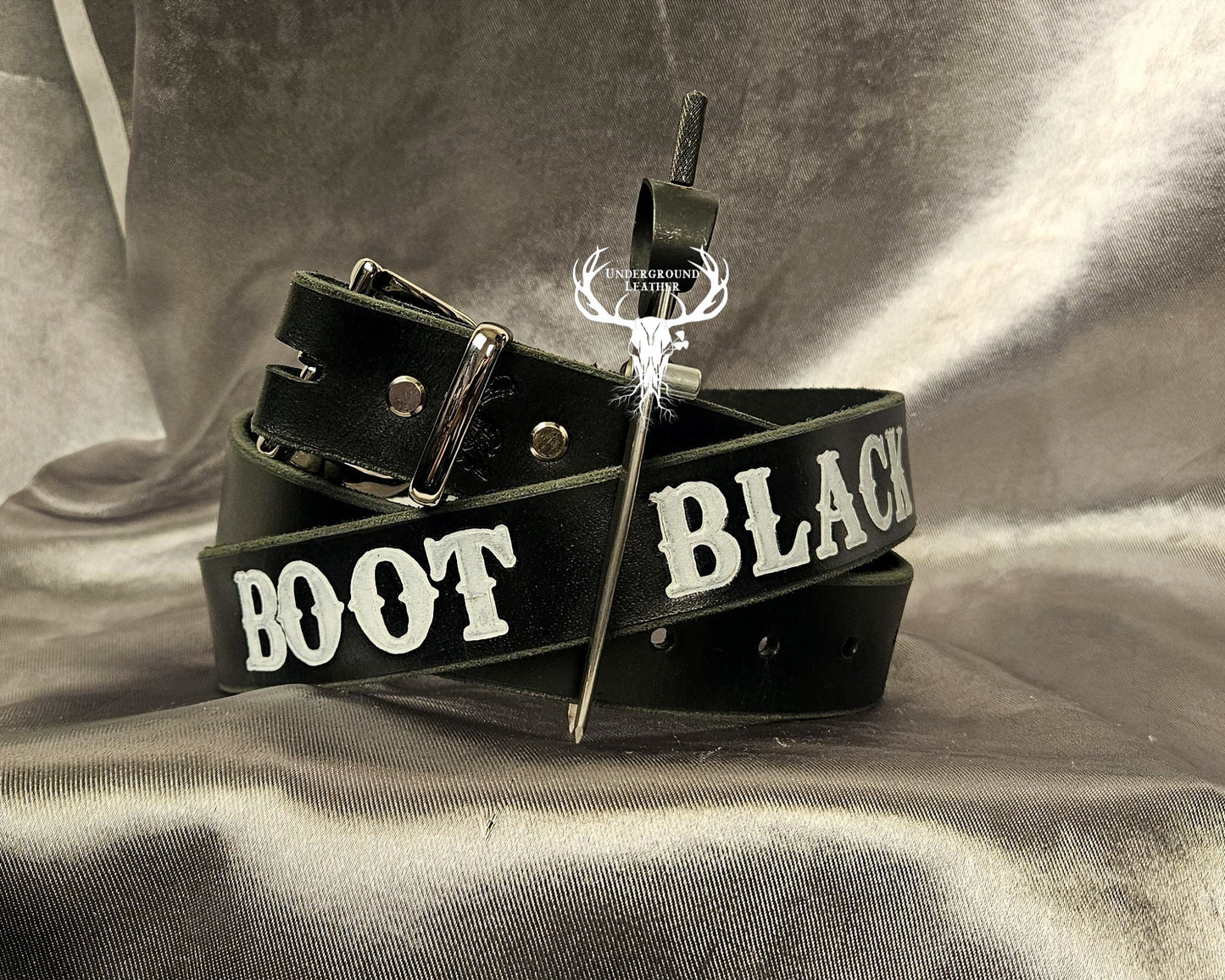 8-9 oz Bootblack belt