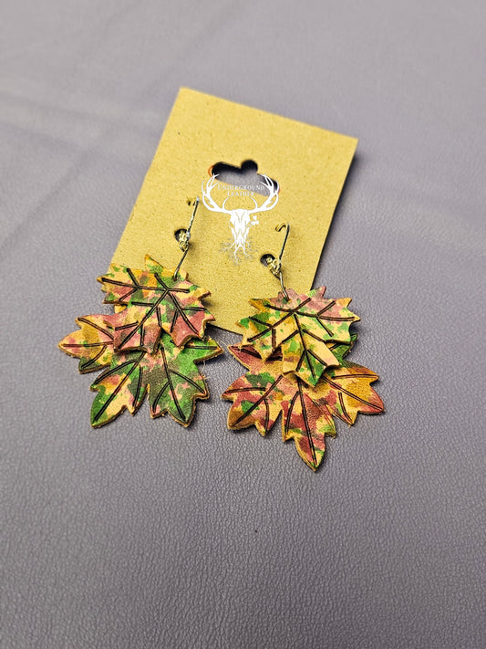 Autumn Leaf Earrings #4