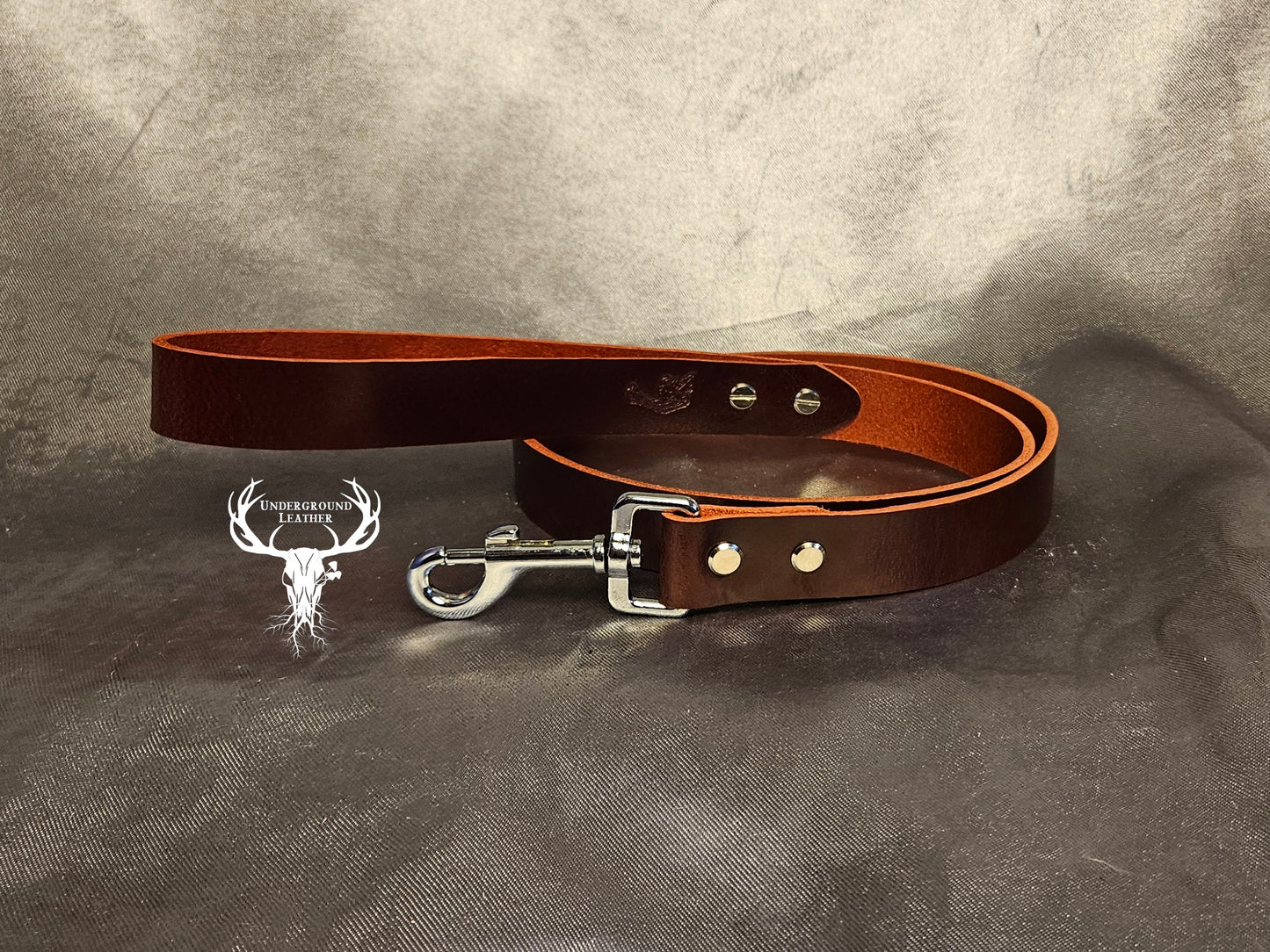 Terrier Leash - Oxblood