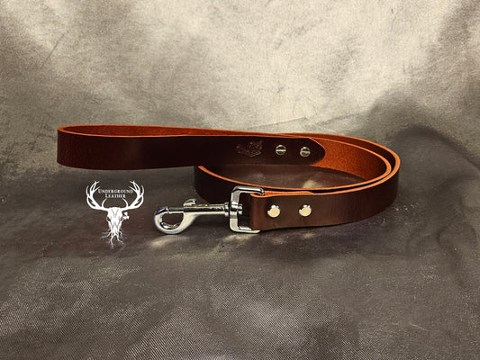 Terrier Leash - Oxblood