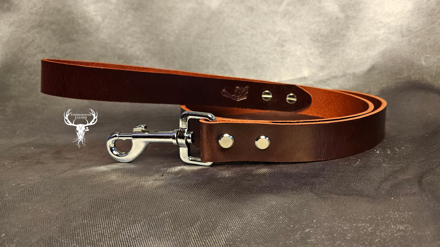 Terrier Leash - Oxblood