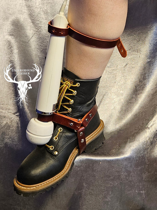 Wand Boot Strap - Oxblood