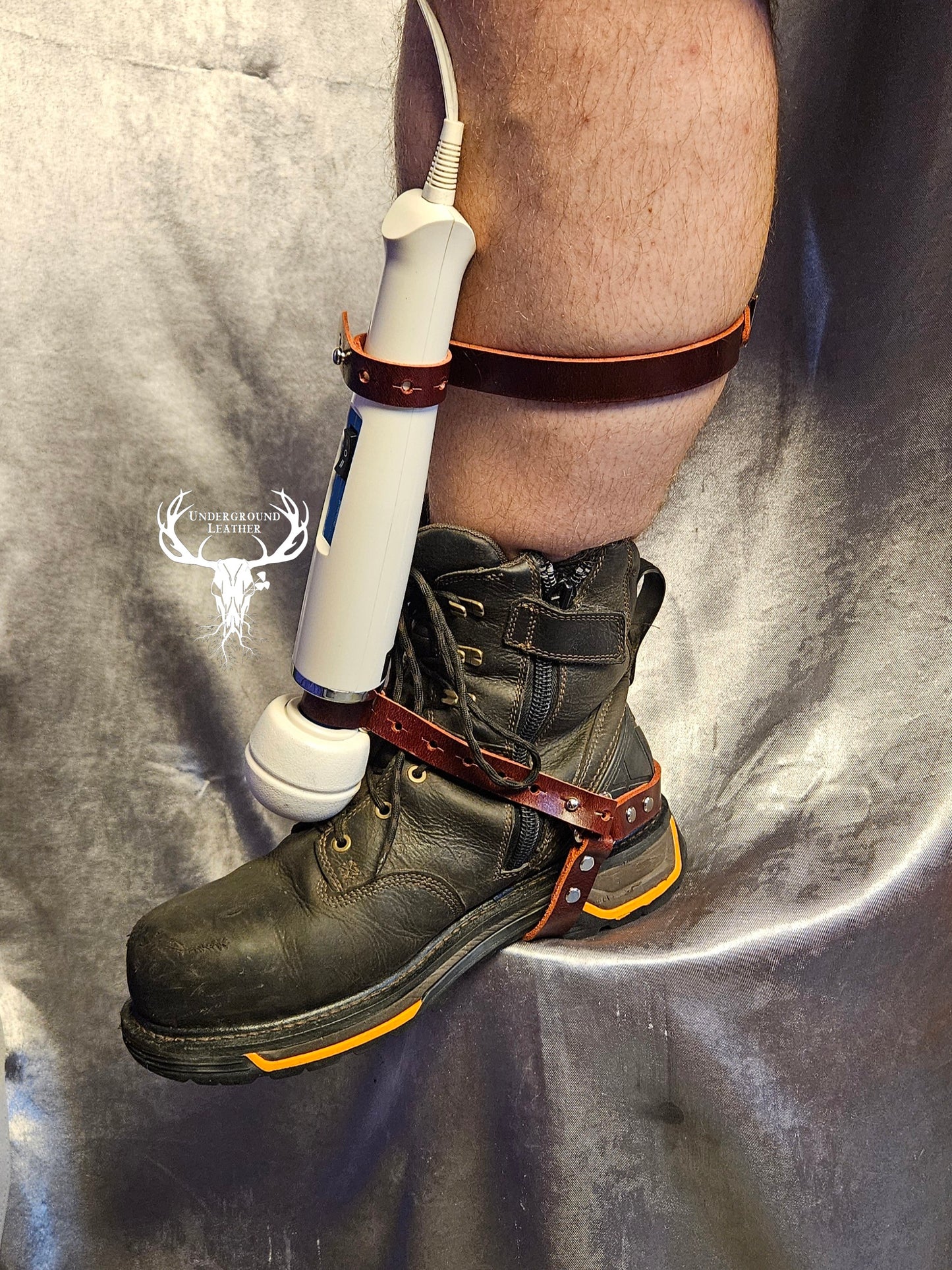 Wand Boot Strap - Oxblood