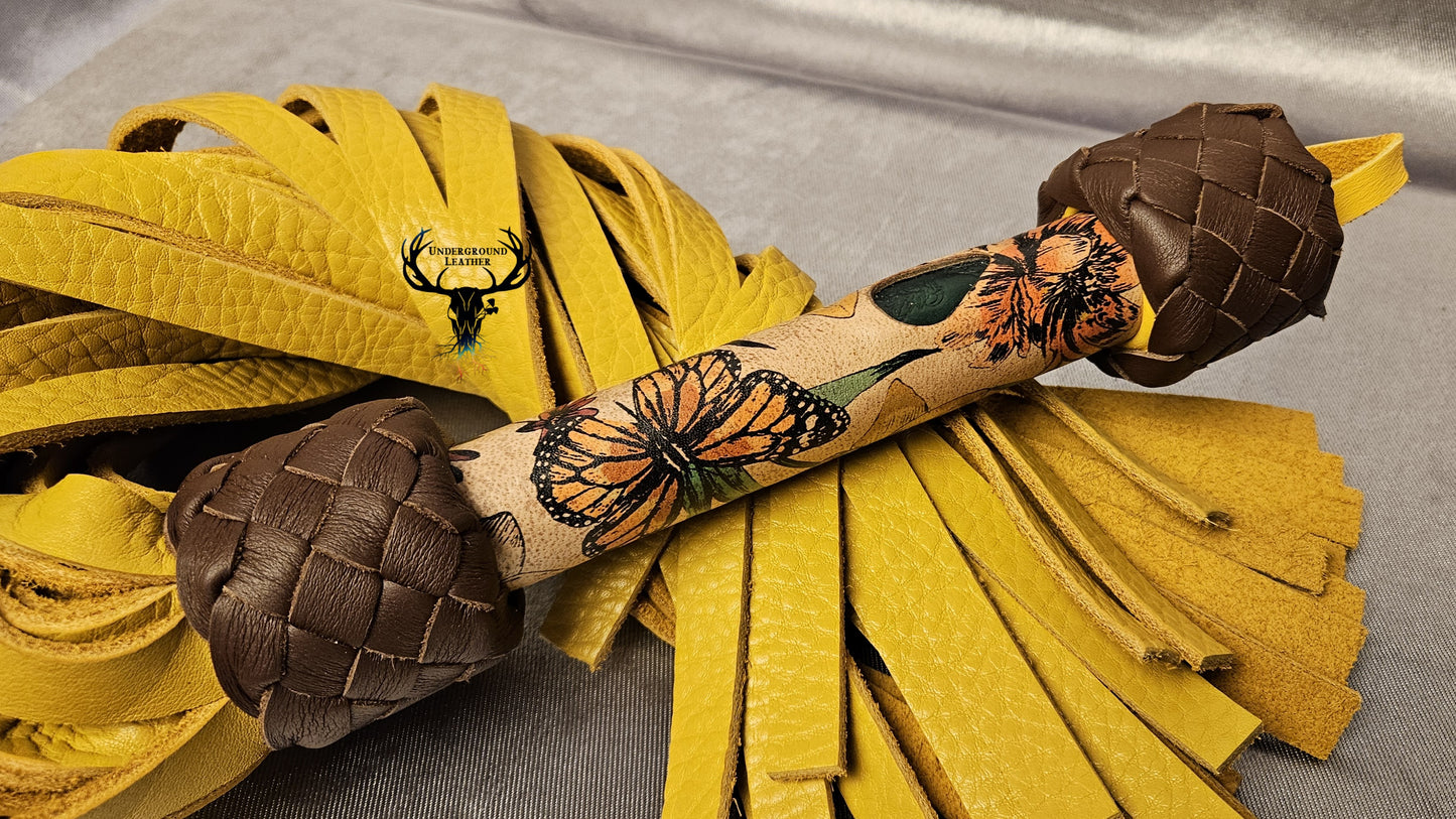 Ostara Flogger and Paddle set