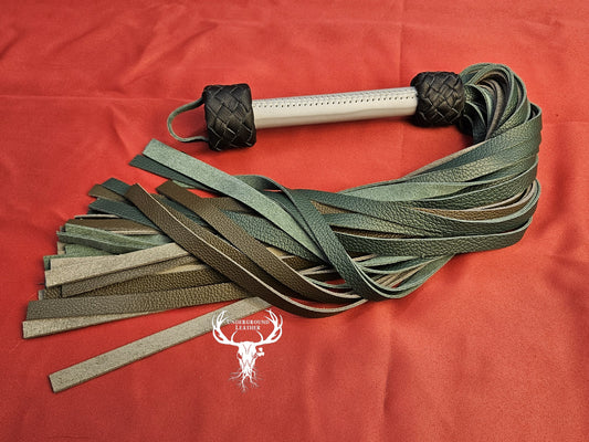 Green and Gray flogger