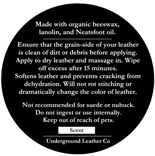Leather Balm 2Oz