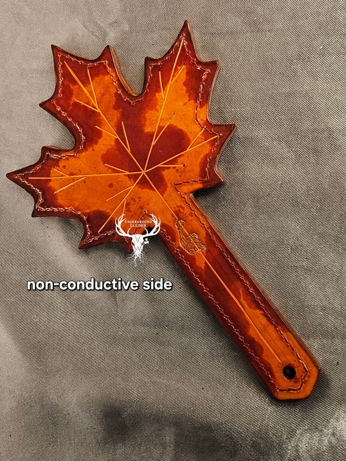 Conductive Autumn Maple Leaf Paddle