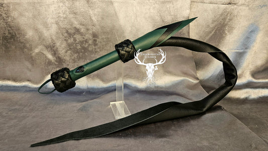 Dragon Tail - Teal and Black