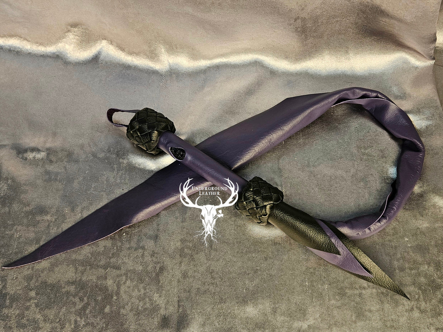 Dragon Tail - Purple and black