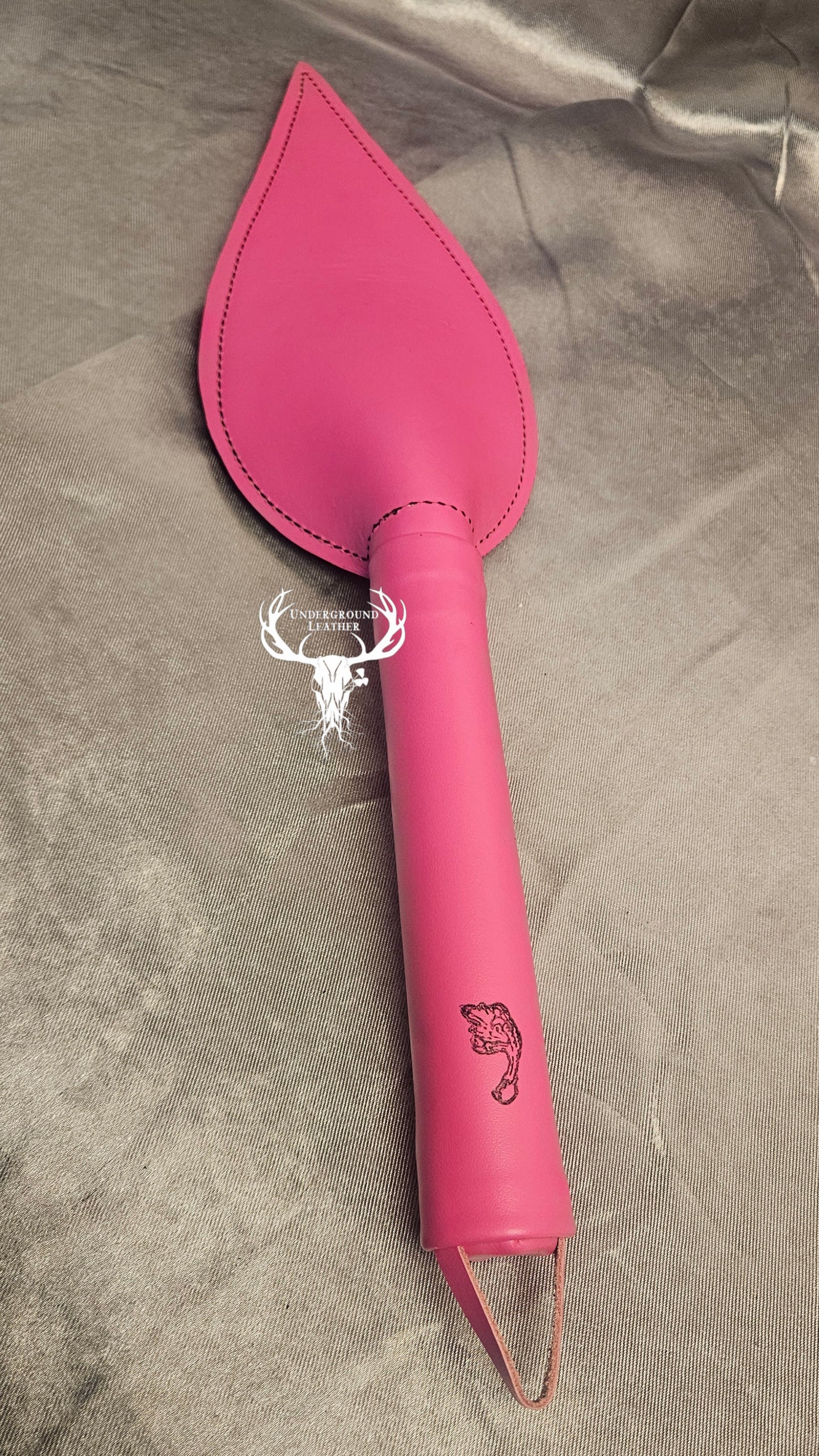 Rabbit Ear in Pink - Black Trim