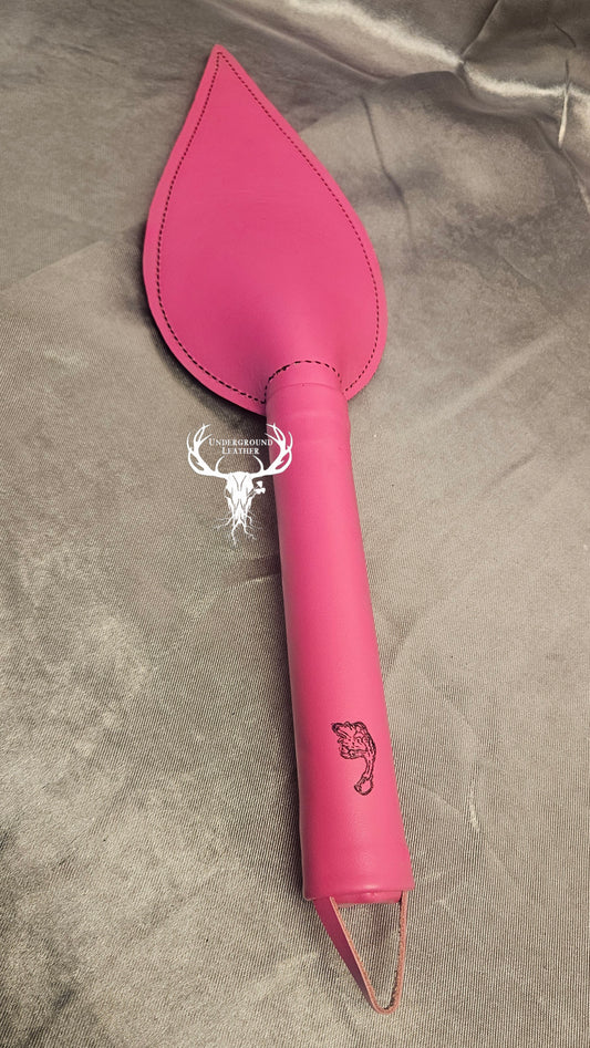 Rabbit Ear in Pink - Black Trim