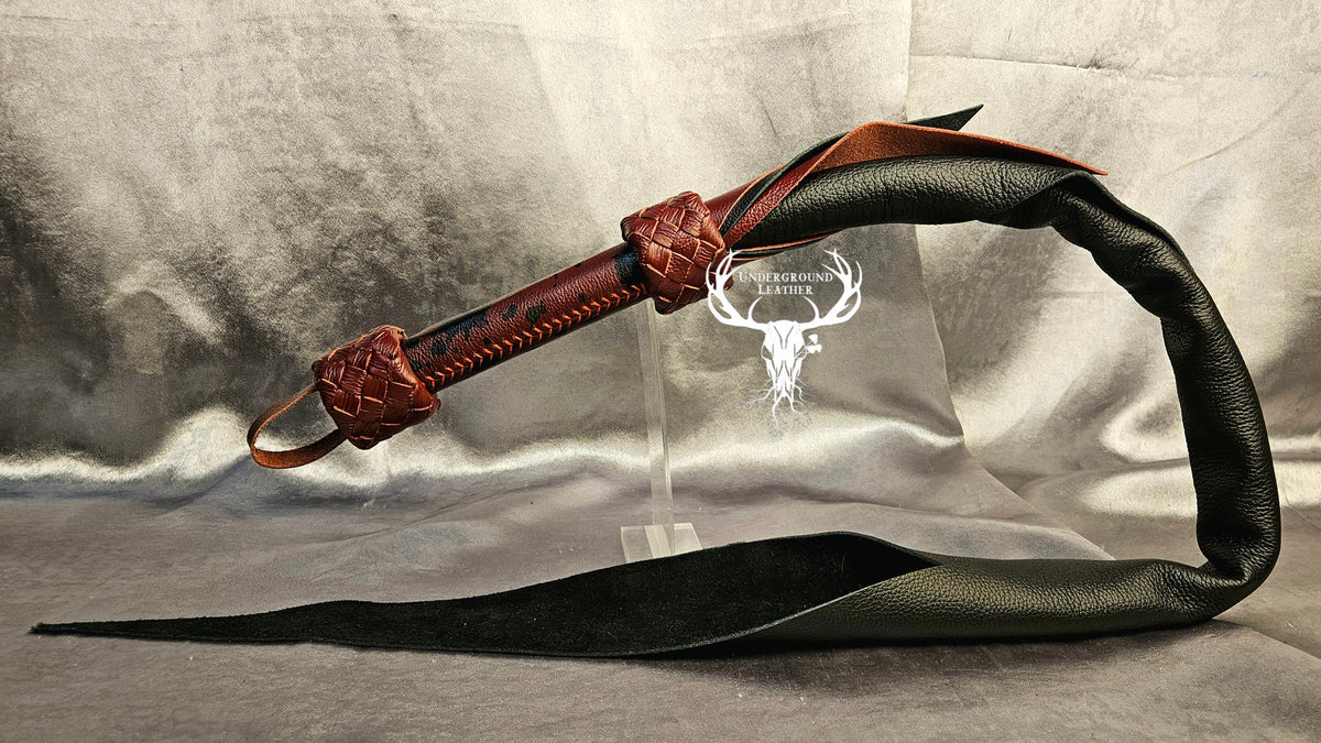 Dragon Tail - Red and Black Splat