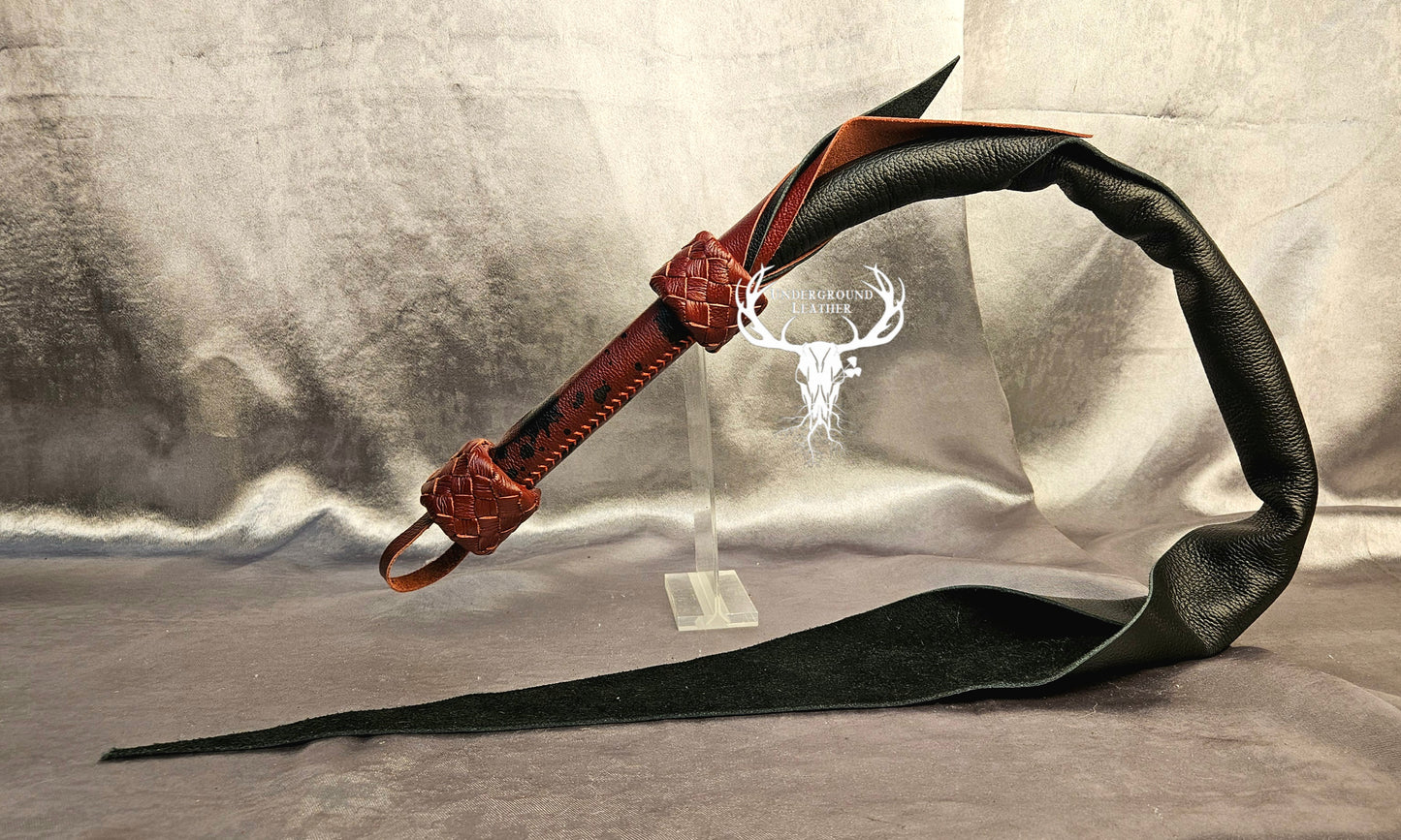Dragon Tail - Red and Black Splat