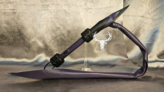 Dragon Tail - Purple and black