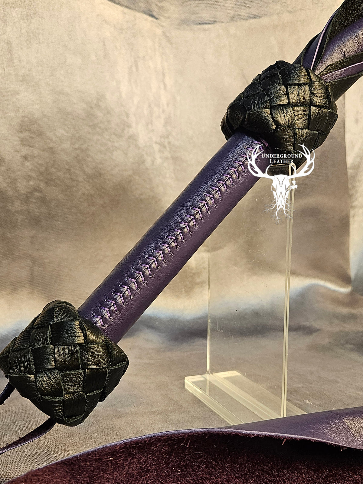 Dragon Tail - Purple and black