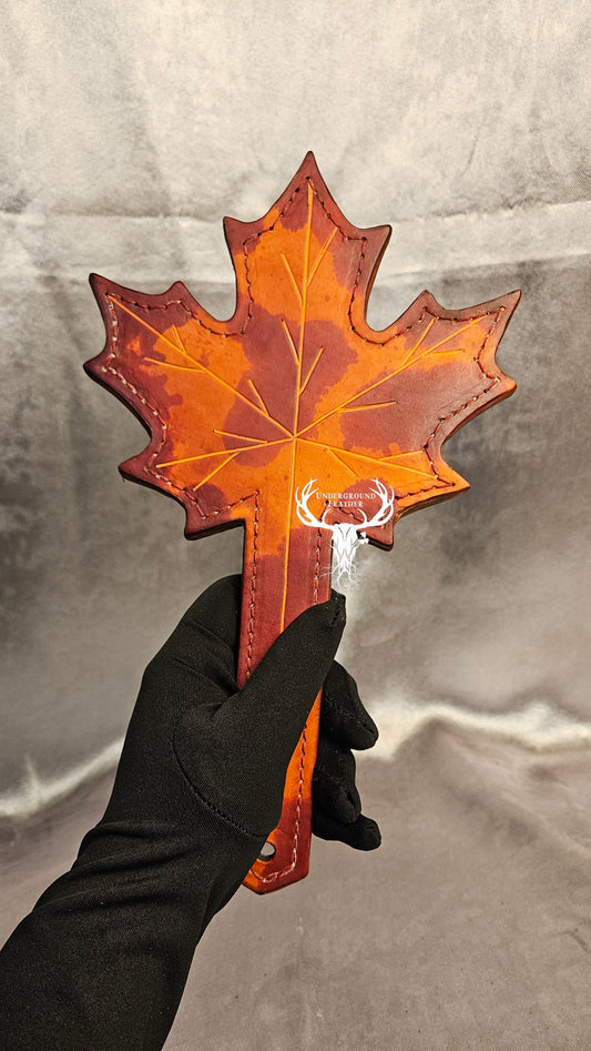 Autumn Maple Leaf Paddle