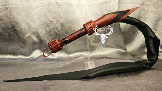 Dragon Tail - Red and Black Splat